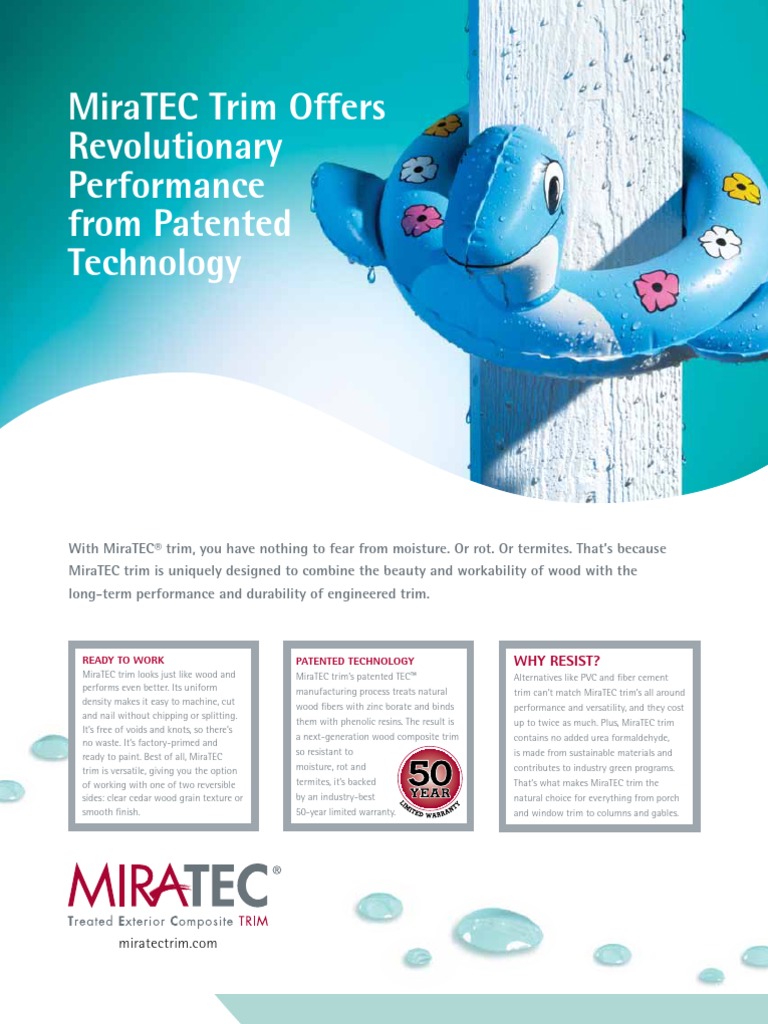 MiraTEC Trim Brochure Wood Green Building