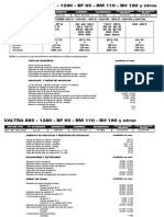 VALTRA 885 - 1280 - BF 65 - BM 110 - BH 180 y Otros