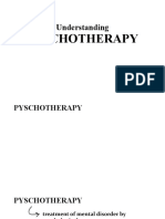 Understanding: Pyschotherapy