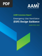 AAMI - Emergency Use Ventilator Design Guidance