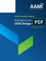 AAMI - Emergency Use Ventilator Design Guidance