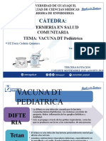 Vacuna DT pediátrica: indicaciones, aplicación y escenarios de uso
