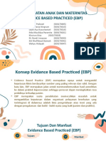 Kelompok 4 - 4a - Komprehensif - Keperawatan Anak Dan Maternitas Evidence Based Practiced