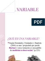 La Variable (1)