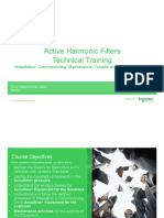 Active Harmonic Filters Technical Training: (Installation, Commissioning, Maintenance, Trouble-Shooting and Repairs)