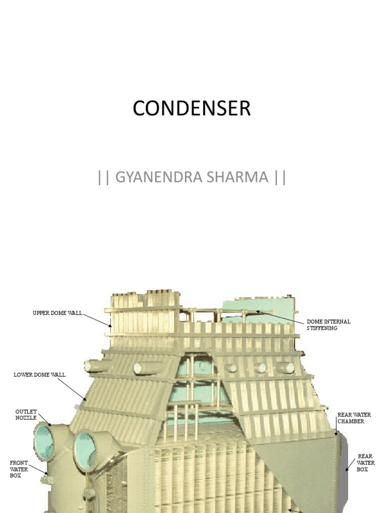Overview of Condenser Types and Functions | PDF | Power (Physics ...