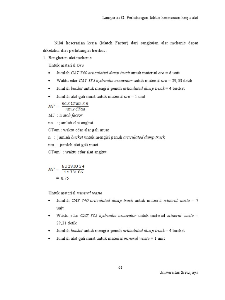G Match Factor | PDF