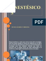 PP Proyecto, Práctico N°química ANESTÉSICOS