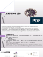 LilyPad USB: Tarjeta Arduino para e-textiles con 9 I/O, 4 PWM y 4 analógicas