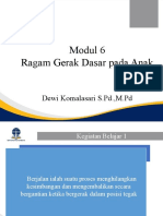 3) Ragam Gerak Dasar Serta Variasi Dan Kombinasi Gerak Dasar Pada Anak