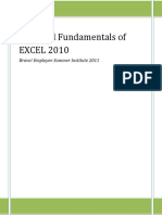 Bravo2011-Essential Fundamentals of Excel 2010