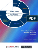 Advanced Spreadsheets Handbook-Microsoft Excel 2010