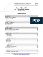 330606649 Introduction of Ms Excel 2010 PDF