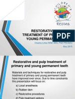 Restorative and Pulp Treatment of Primary and Young May 2015