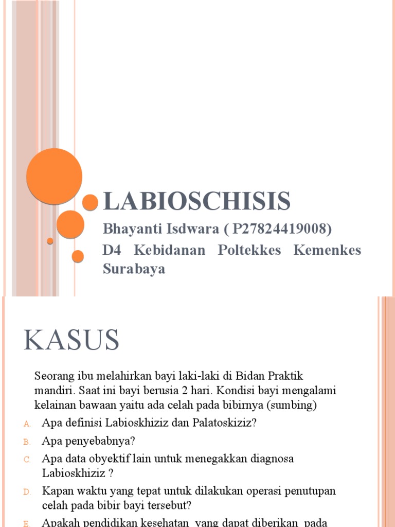 Penanganan Labioschisis pada Bayi | PDF