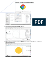 Panduan - Membuat Logo Google Chrome Di CorelDraw