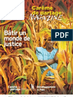 Magazine - Bâtir Un Monde de Justice