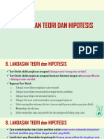 Landasan Teori Dan Hipotesis