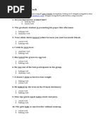 Soal Parts of Speech