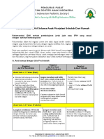 Rekomendasi IDAI Selama Pandemi Covid 19