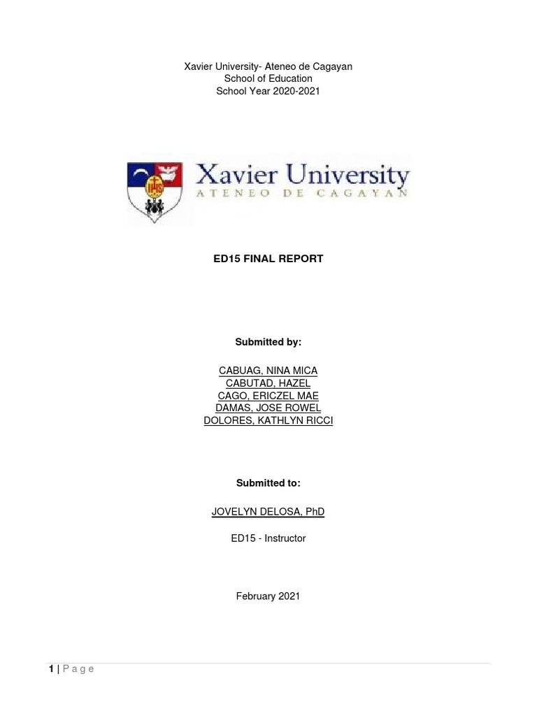 Design Thinking Project On The Case of TVL Graduates | PDF | Survey ...