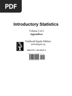 Introductory Statistics: Volume 2 of 2 Textbook Equity Edition