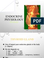 Endocrine Physiology: Thyroid