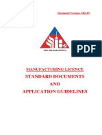 Standard Documents AND Application Guidelines