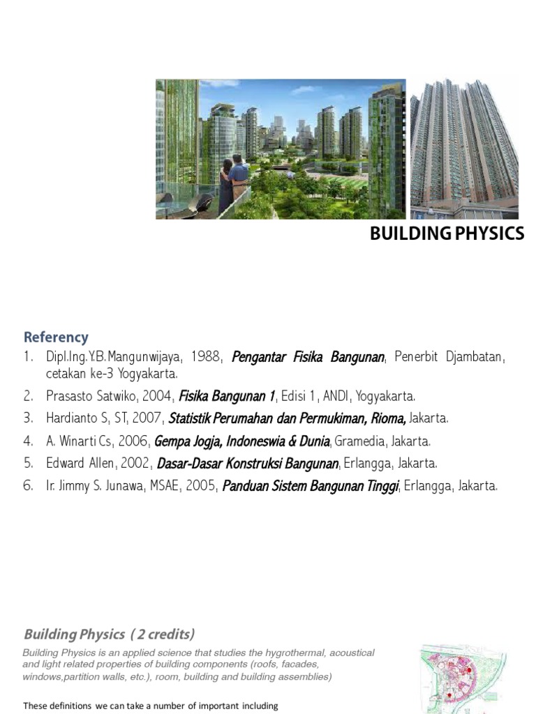 Building Physics Essentials | PDF | System | Heat