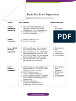 SSC JE Books For Exam Preparation