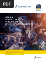 Power Tools For Manufacturing Operations Management: Brochure