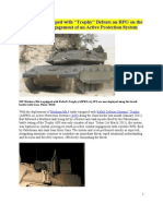 Merkava 4 Equipped With Trophy Defeats An RPG On The First Combat Engagement of An Active Protection System Two Additional Articles - Defense Update