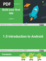 01.0 Introduction To Android