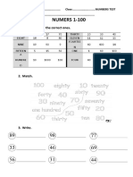 Numbers Exercises 1100 85314