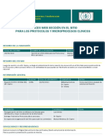 Informe Protocolos Cliniocos 2 Reunión