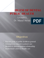 DCP4B Manal (6) The Problem of Dental Public Health
