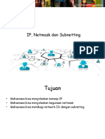 223.168.17.160/29Jadi alamat 223.168.17.167/29 termasuk dalam subnet ke-2 yangmemiliki rentang alamat 223.168.17.160 - 223.168.17.167