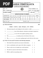 Nalanda Vidhyalaya: ANNUAL EXAM (2020-2021)