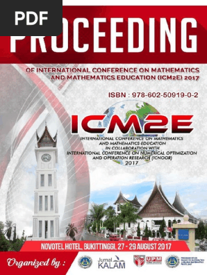 6 Prosiding Icm2e 2017 Pdf Geometry Test Assessment