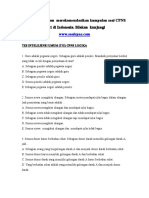 Soal Cpns PDF Tiu 1