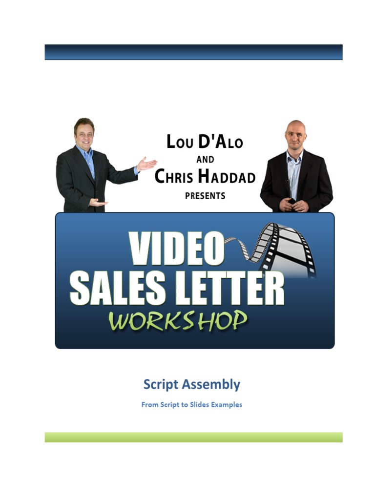 Script Assembly: From Script To Slides Examples | PDF | Microsoft Power ...