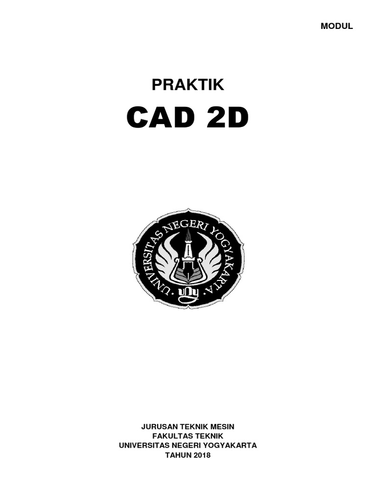 Modul-Jobsheet CAD 2D | PDF