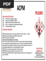 Rotulación y Seguridad del ACPM | PDF