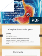 Complicatiile Cancerului Gastric