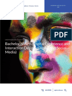 Bachelor Ofarts (Digital Experience and Interaction Design) (Digital and Social Media)