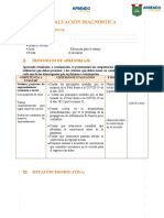 Evaluación Diagnóstica 5to Del 17 de Marzo