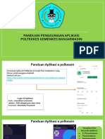 POLTEKKES - Panduan Penggunaan Aplikasi