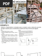 Aula 3 - Pré-Moldado - Exercícios - Consolos e Dentes Gerber