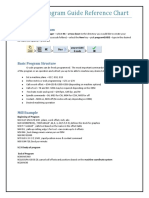 Siemens Program Guide Reference Chart