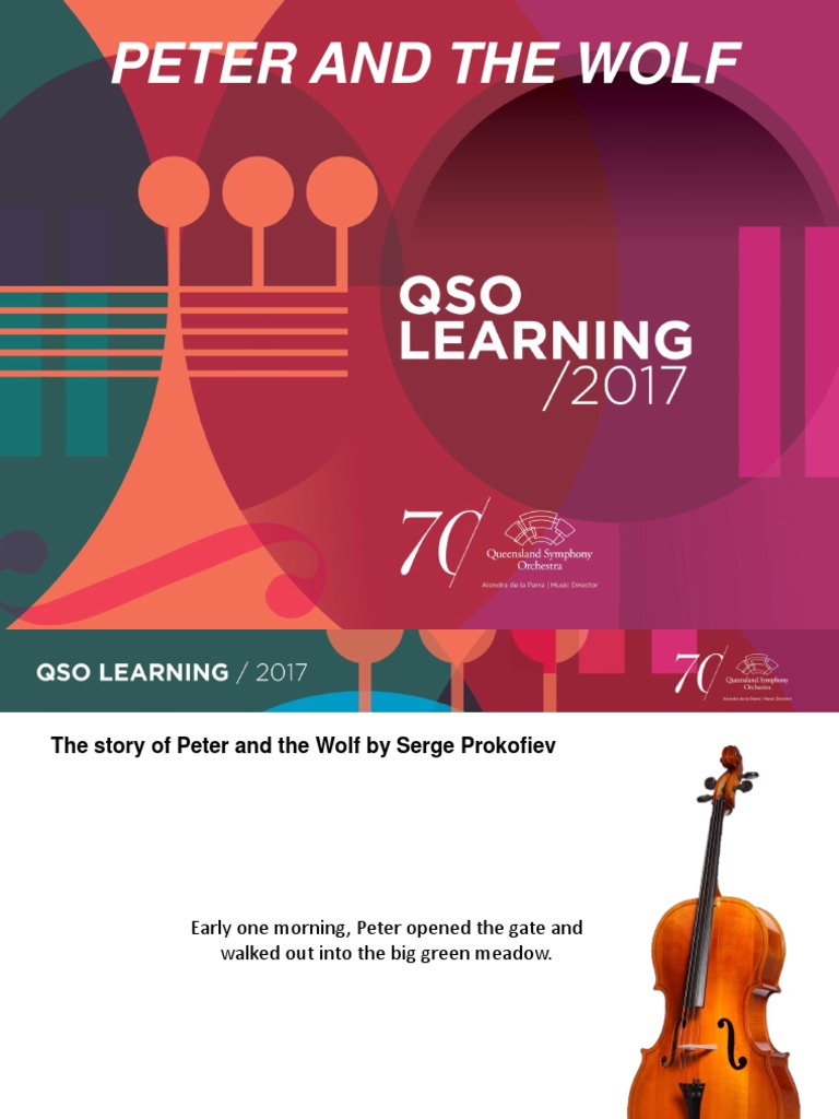 Peter and The Wolf PDF String Instruments Oboe